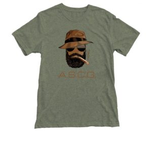 ASCG TriBlend Military Green T