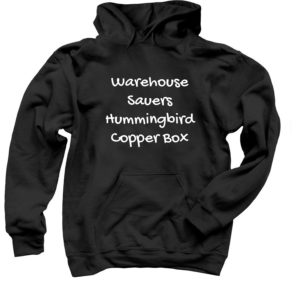 Sauers Black Hoodie