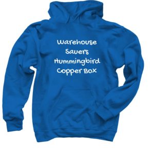 Sauers Blue Hoodie