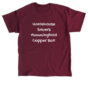 Sauers Classic Maroon T