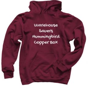 Sauers Maroon Hoodie
